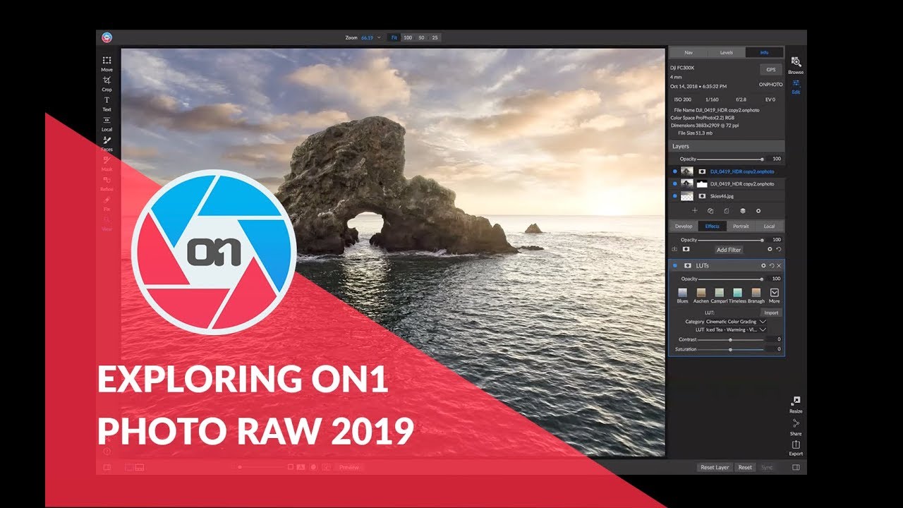 Exploring ON1 Photo RAW 2019