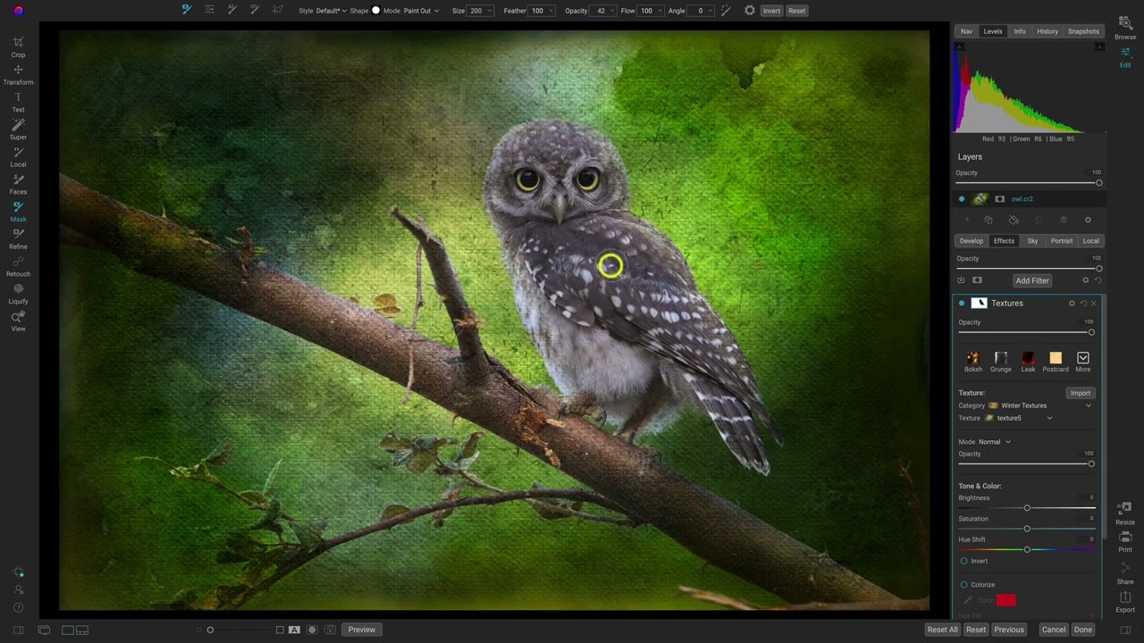 How to Blend in Textures on Photos