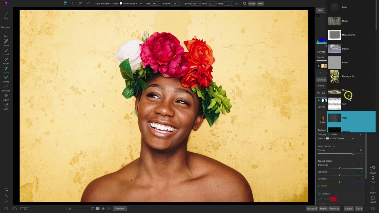 How to Replace a Portrait Studio Background