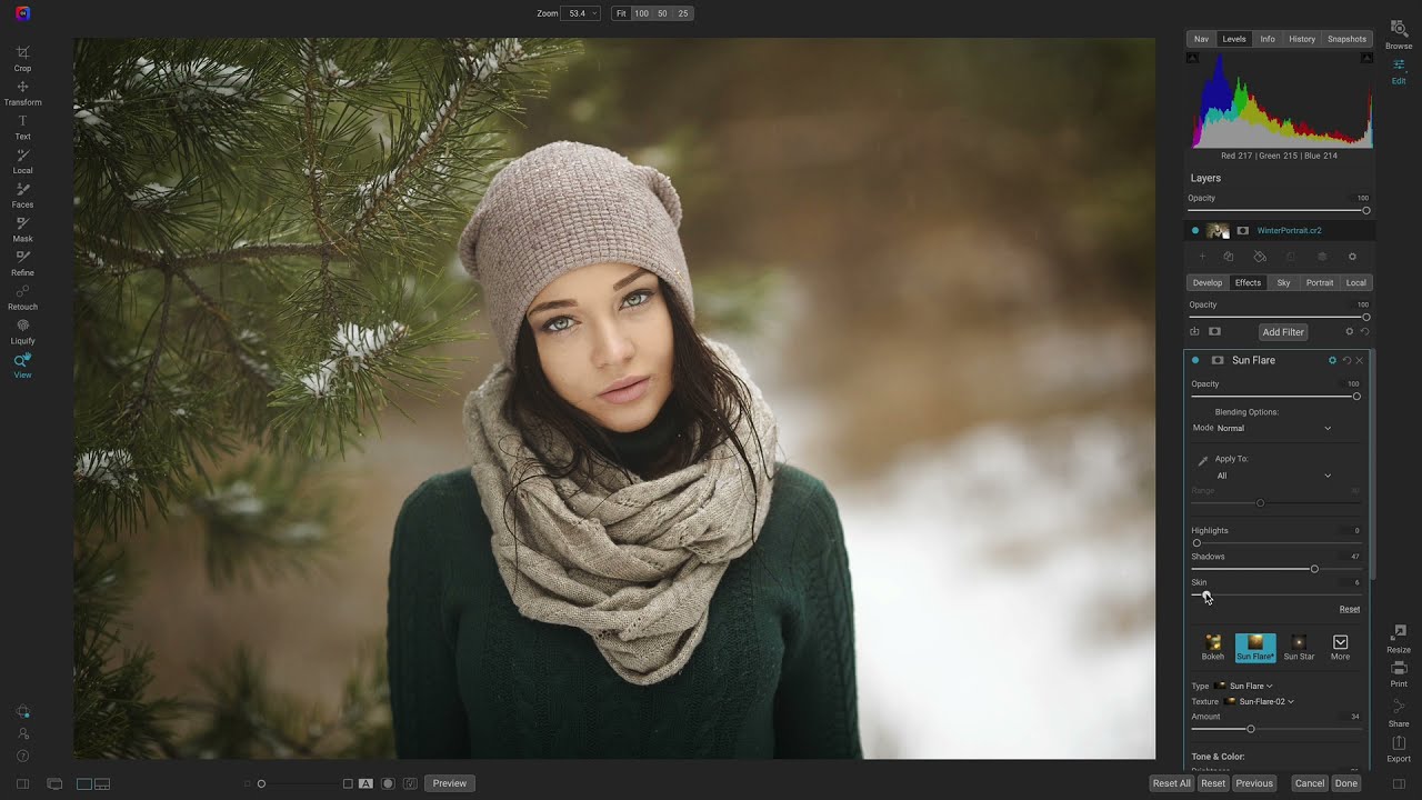 How to Style a Winter Portrait