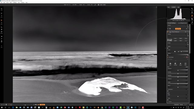 Creating a Beautiful B&W Seascape