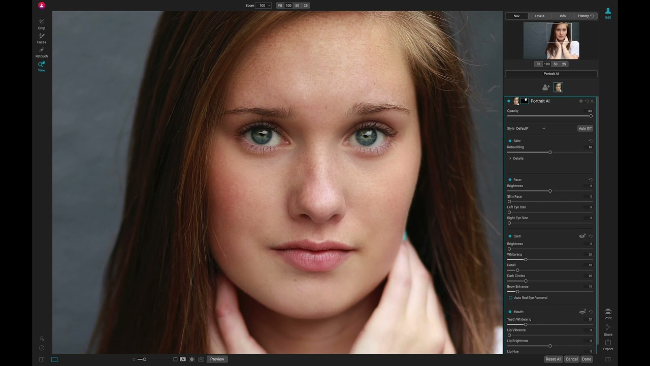 Perfect Skin Retouching on an Entire Shoot