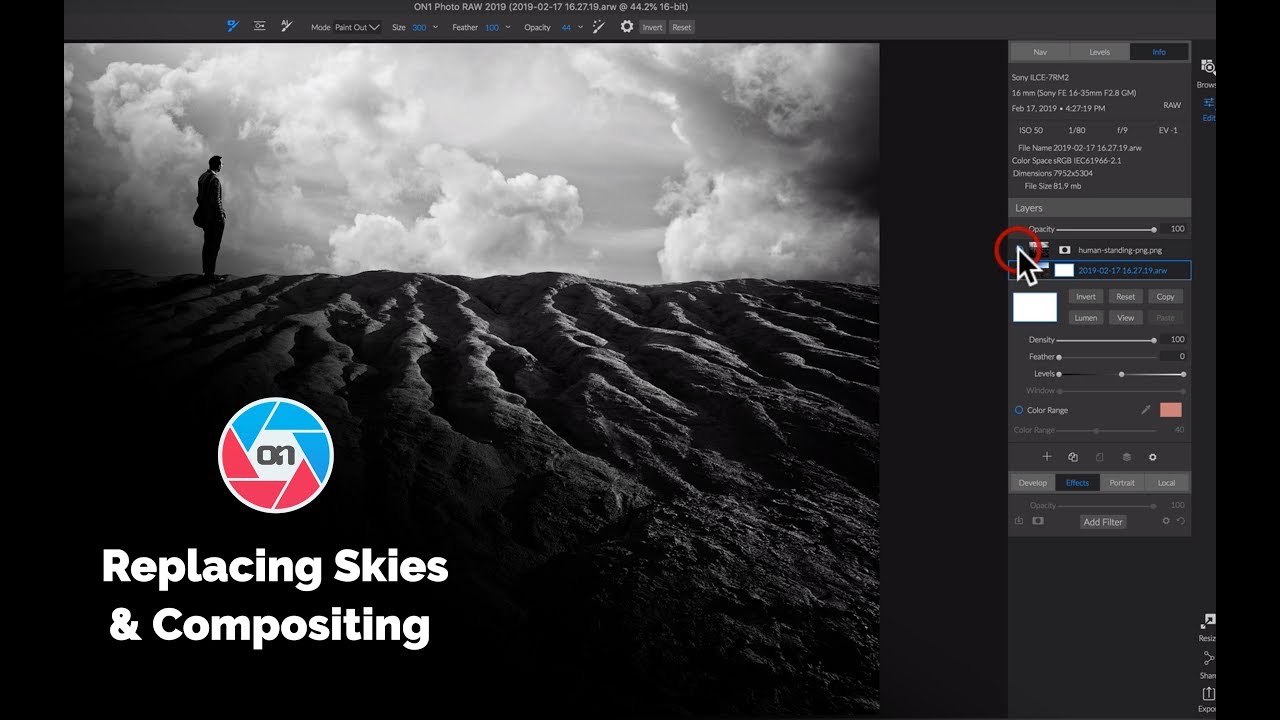 Replacing Skies & Compositing