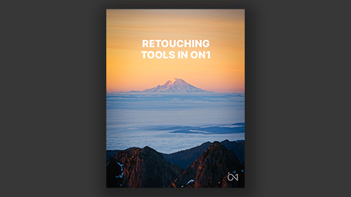 Retouching Tools in ON1 eBook