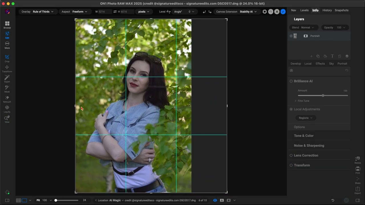 Transform Your Photos with AI Magic in ON1 Photo RAW 2025!