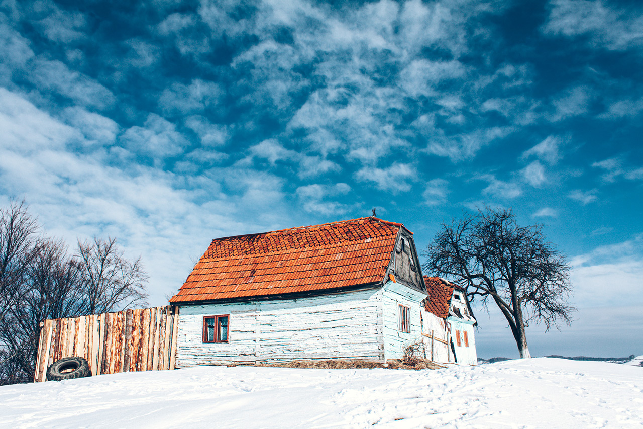 Winter Landscape - After