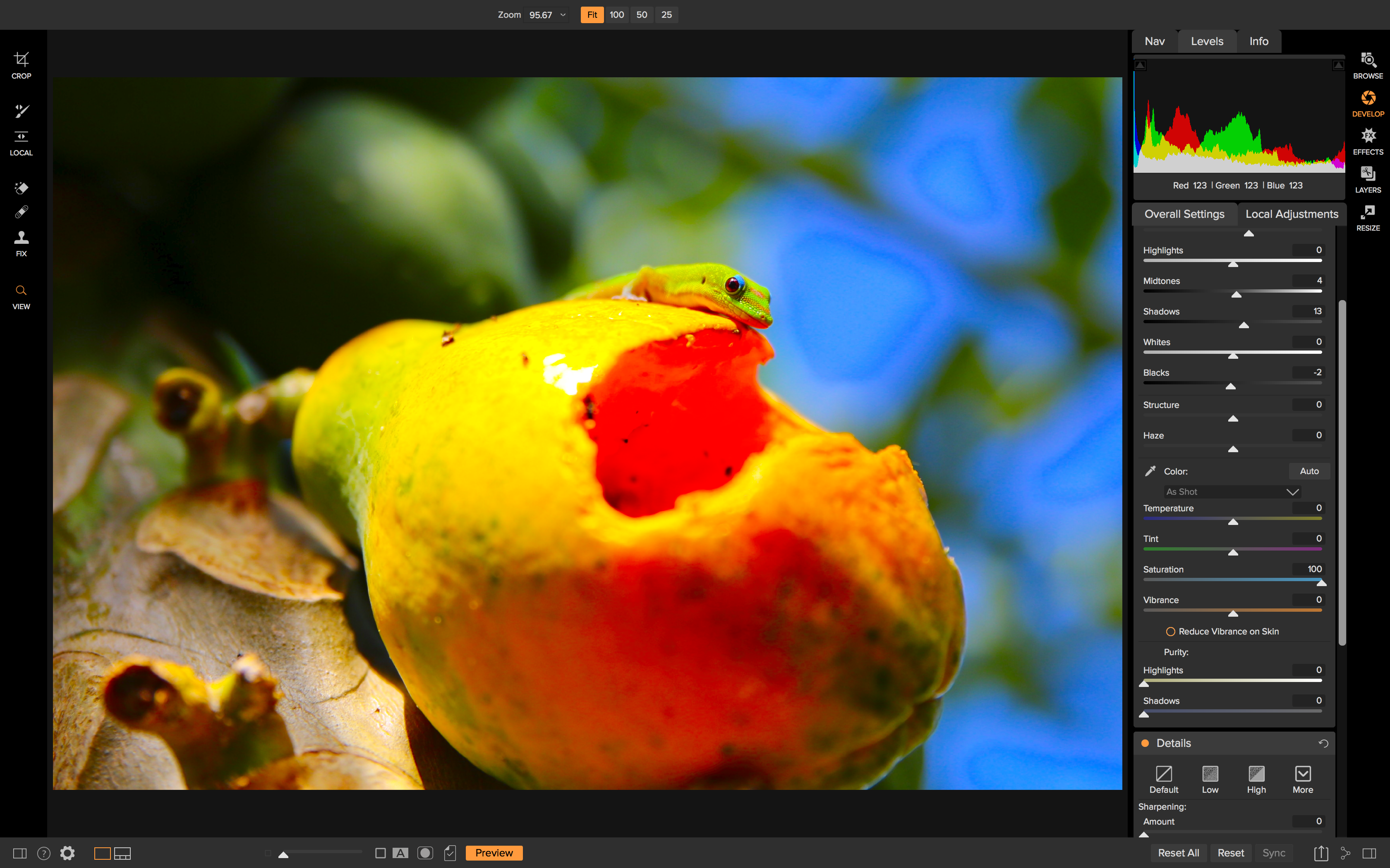 Over-saturated photo editing mistakes